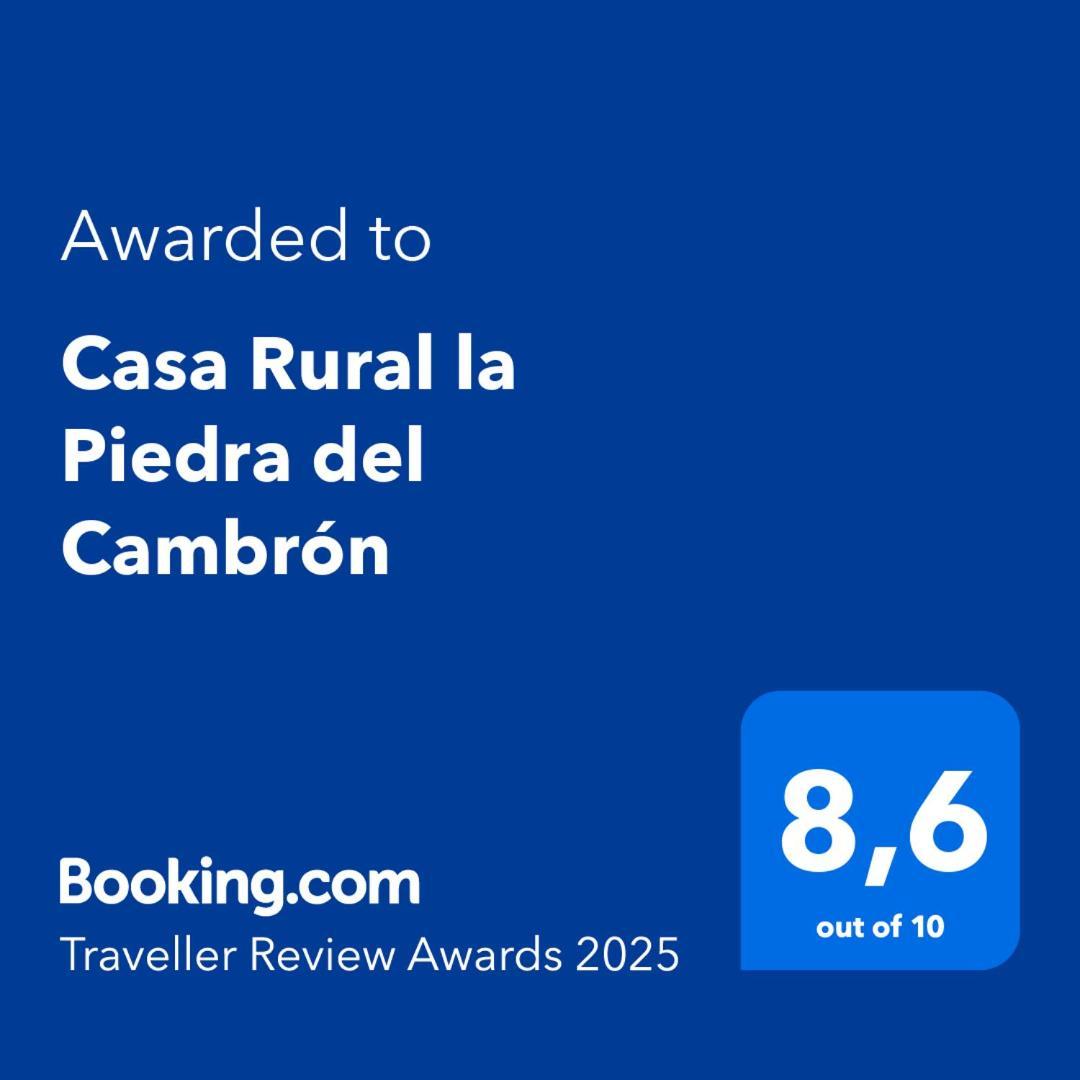 Casa Rural la Piedra del Cambrón Villaverde De Guadalimar Exterior foto